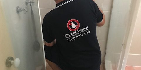 shower_sealing Shower Regrouting with Ultra Bond Grout