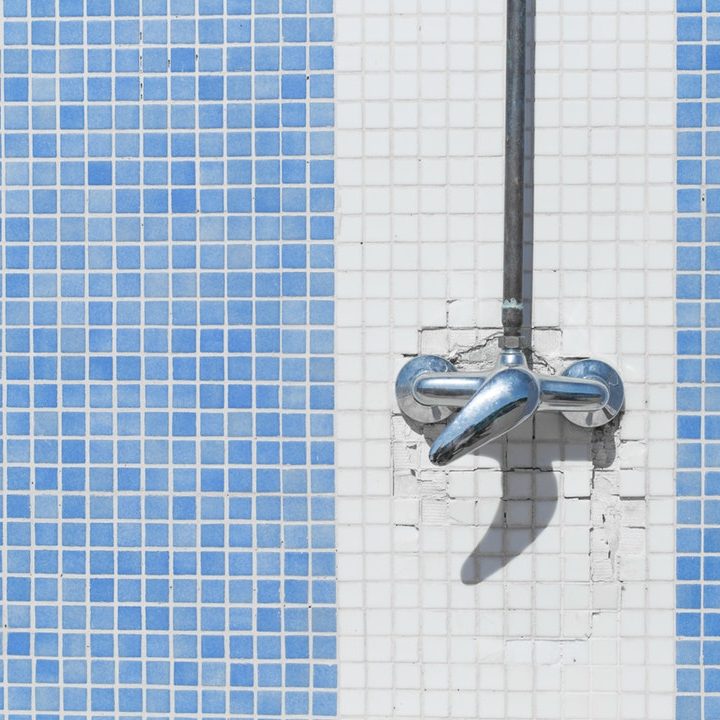 regrouting shower tile