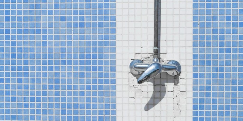 regrouting shower tile